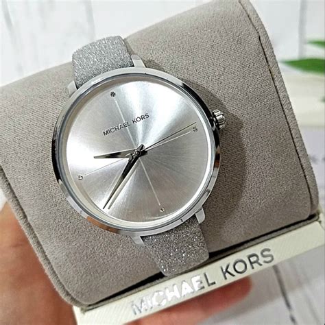 NWT Michael Kors Charley Silver Watch MK2793 